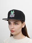 Бейсболка MITCHELL NESS арт. HHSS5471-MBUYYPPPBLCK Milwaukee Bucks NBA (черный)